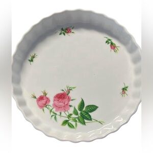 Porcelain Christenholm Quiche 9 1/2” Baking Dish